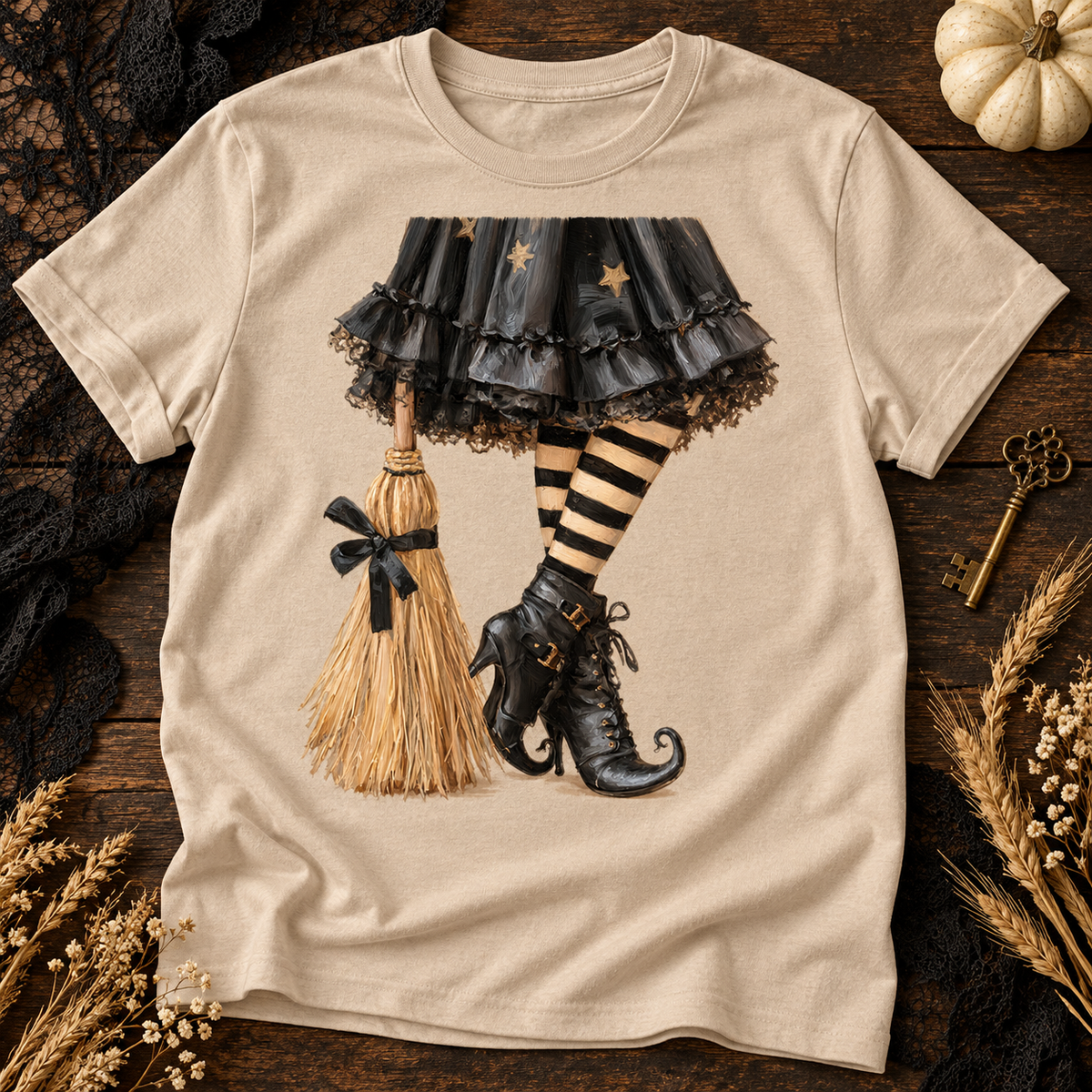 Witch Legs PNG | Halloween Witch Boots and Broom Digital Download